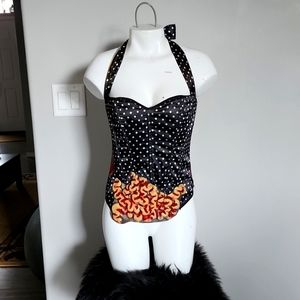 Rockabilly Zombie Corset top